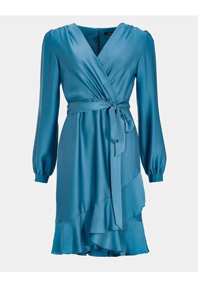 Rochie dama 5AG06500 - Poliester - Albastru