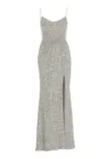 Rochie dama  5AG070HK - Poliester/Elastan - Argintiu