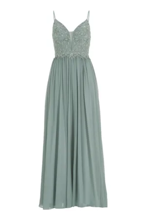 Rochie dama  5AI082HK - Poliester - Verde