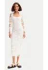 Rochie dama -  76435 - Alb - Bumbac