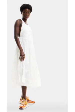 Rochie dama -  76770 - Alb - Bumbac