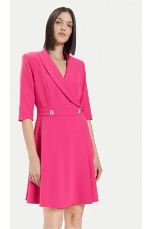 Rochie dama -  77870 - Roz - Poliester