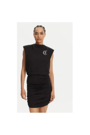 Rochie dama  78PAOE11 CJ110 - Bumbac - Negru