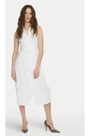 Rochie dama -  85420 - Bumbac - Alb