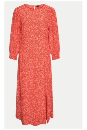 Rochie dama -  88125 - Viscoza - Rosu