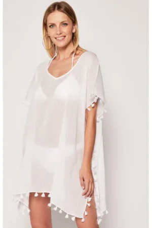 Rochie dama -  9337611751344 - Bumbac - One Size INTL - Alb