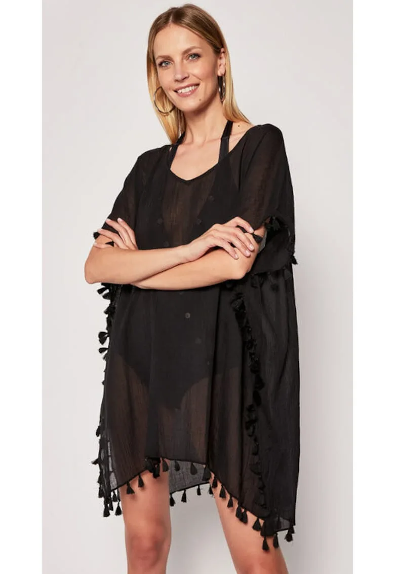 Rochie dama - 9337611823560 - Bumbac - One Size INTL - Negru