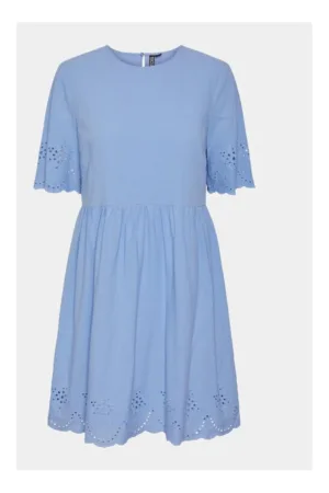 Rochie dama - 9990 - Bumbac - Albastru