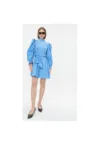 Rochie dama  999369477 - Bumbac organic - L INTL - Albastru