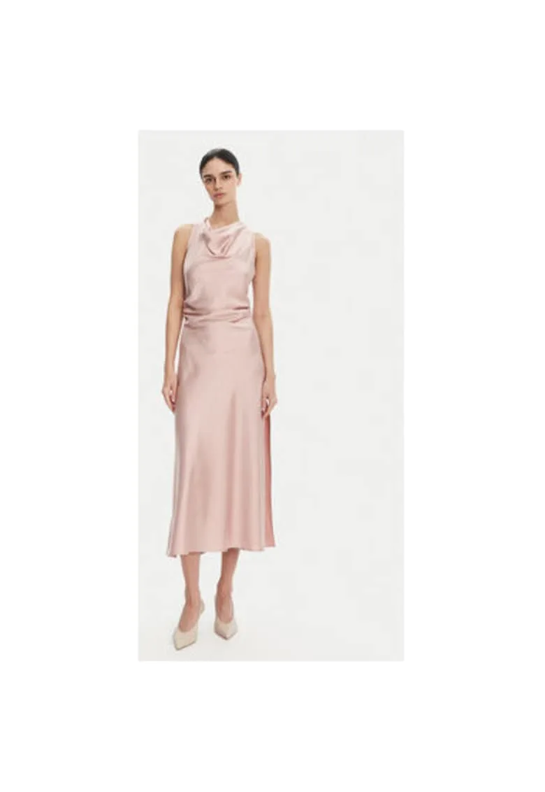 Rochie dama AEQJJBA - Poliester - Roz