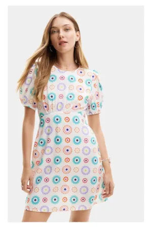 Rochie dama - Alb - Viscoza