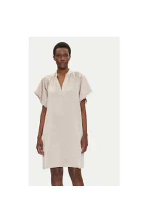 Rochie dama BBW4490 - Poliester reciclat - Bej