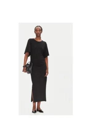 Rochie dama BBW4560 - Bumbac organic - Negru