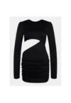 Rochie dama  BLAME ME DRESS - Viscoza/Poliester - Negru