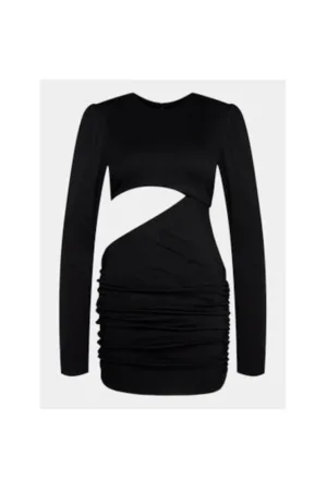 Rochie dama  BLAME ME DRESS - Viscoza/Poliester - Negru