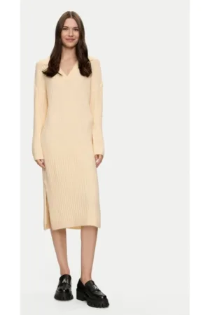 Rochie dama - Bej - Acril