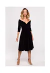 Rochie dama -  Bumbac/Poliester - Negru.3