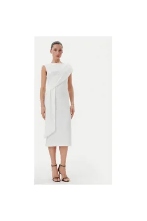 Rochie dama  CFC0019923002 - Poliester - Alb