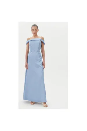 Rochie dama  CFC0123802003 - Poliester - Albastru deschis