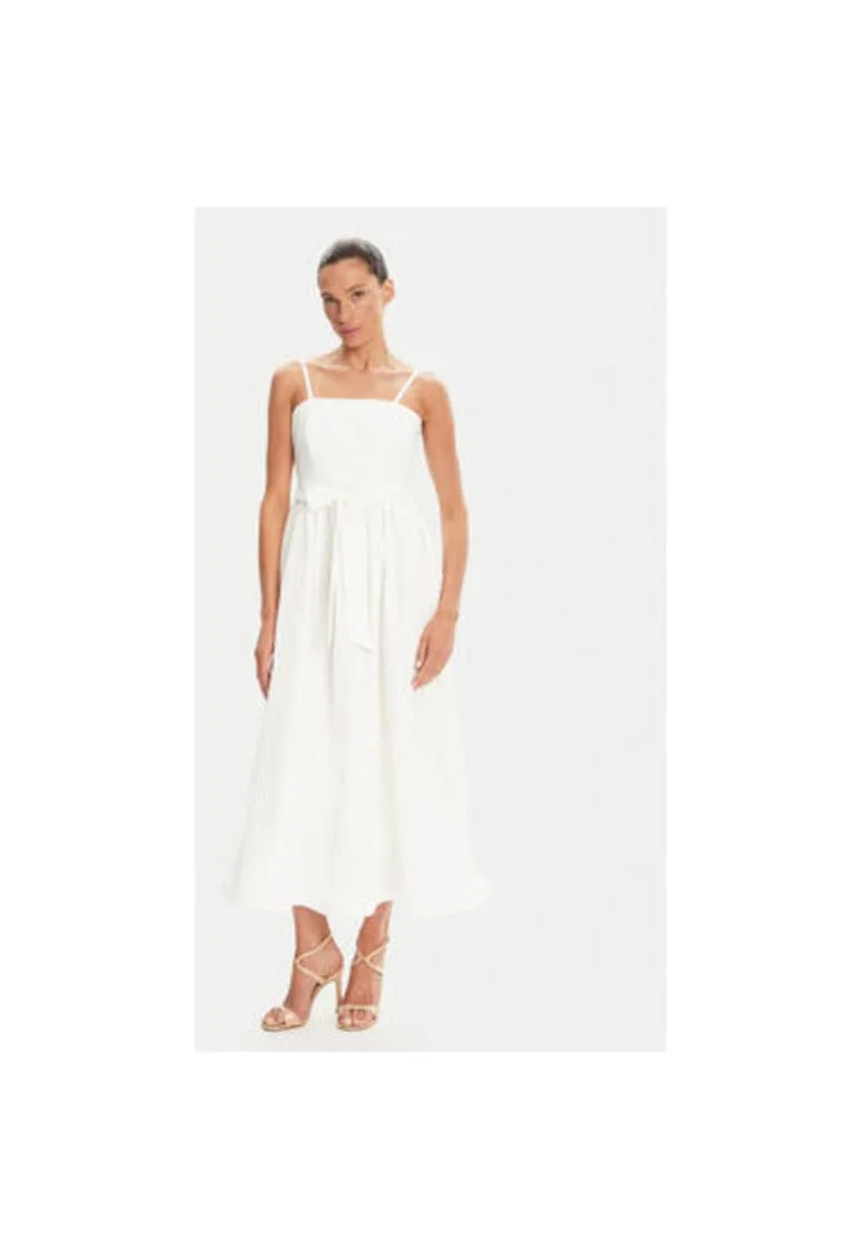 Rochie dama CFC0124473003 - Bumbac/Poliester - Alb