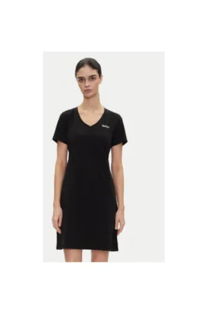 Rochie dama  DP5D4902 - Bumbac/Elastan - Negru