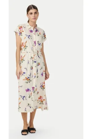 Rochie dama - Ecru - Viscoza