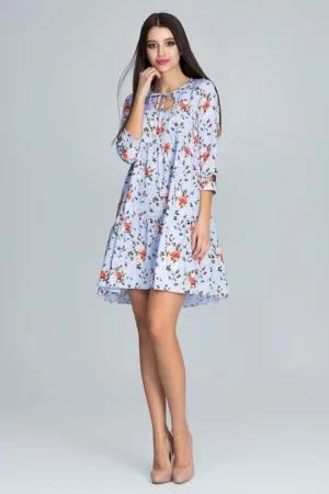 Rochie dama - Elastan/Poliester - S/M - Albastru deschis