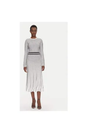 Rochie dama  FS25SD5002K501N8 - Viscoza/Poliamida - Alb