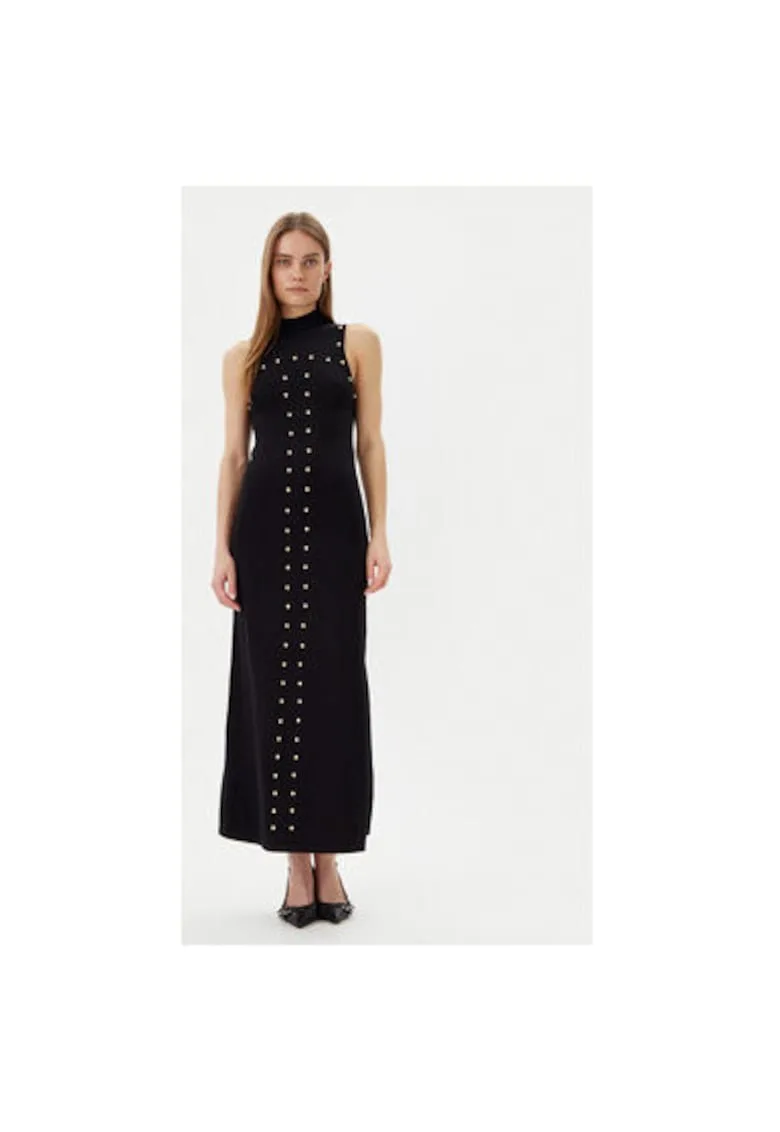 Rochie dama LS2516004 - Viscoza/Nylon - Negru