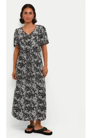 Rochie dama -  Negru - Viscoza