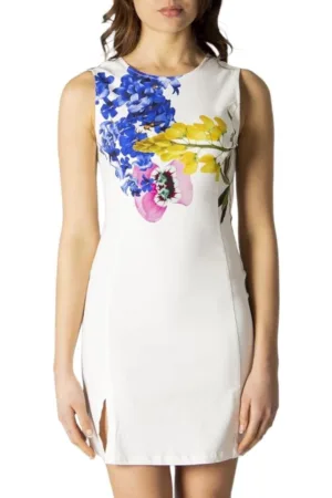 Rochie dama -  Poliamida/Viscoza - Alb