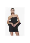 Rochie dama  RT2494 - Poliester reciclat - 36 EU - Negru
