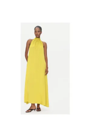 Rochie dama  TD0768 - Viscoza - Galben