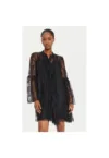 Rochie dama -  TS0158 - Sintetic - S - Negru