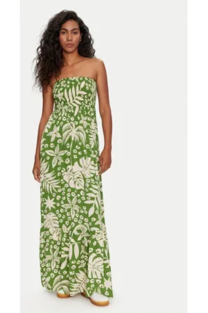 Rochie dama - Verde - Viscoza