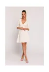 Rochie dama - cu partea de sus suprapusa - Poliester - 46587