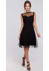 Rochie dama cu tulle -  Poliester/Elastan