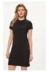 Rochie dama -  emporio armani - Negru - Bumbac