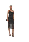 Rochie dama  sintetic - negru -