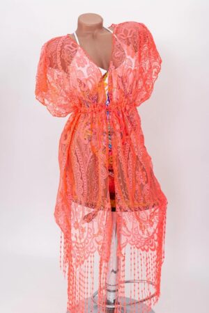 Rochie de Plaja 203-1 Coral | Meina