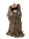 Rochie de Plaja 305 Leopard Inchis | Meina