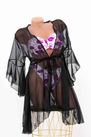 Rochie de Plaja 323 Negru | Meina