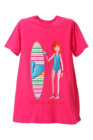 Rochie de bumbac cu broderie