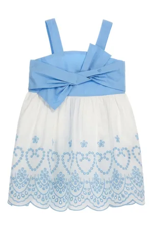 Rochie de bumbac cu model funda