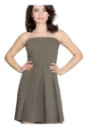 Rochie de cocktail 5902194330114 -  Poliester/Viscoza - Verde -