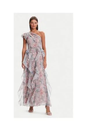 Rochie de cocktail Dama -  multicolor - 100% poliester reciclat