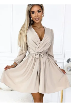 Rochie de cocktail - bej