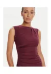 Rochie de cocktail -  mov - 95% poliester - 5% elastan