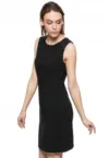 Rochie de dama -  etui - slim fit - neagra - marime