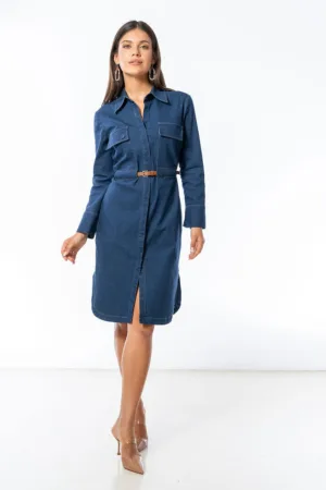 Rochie de denim Tania